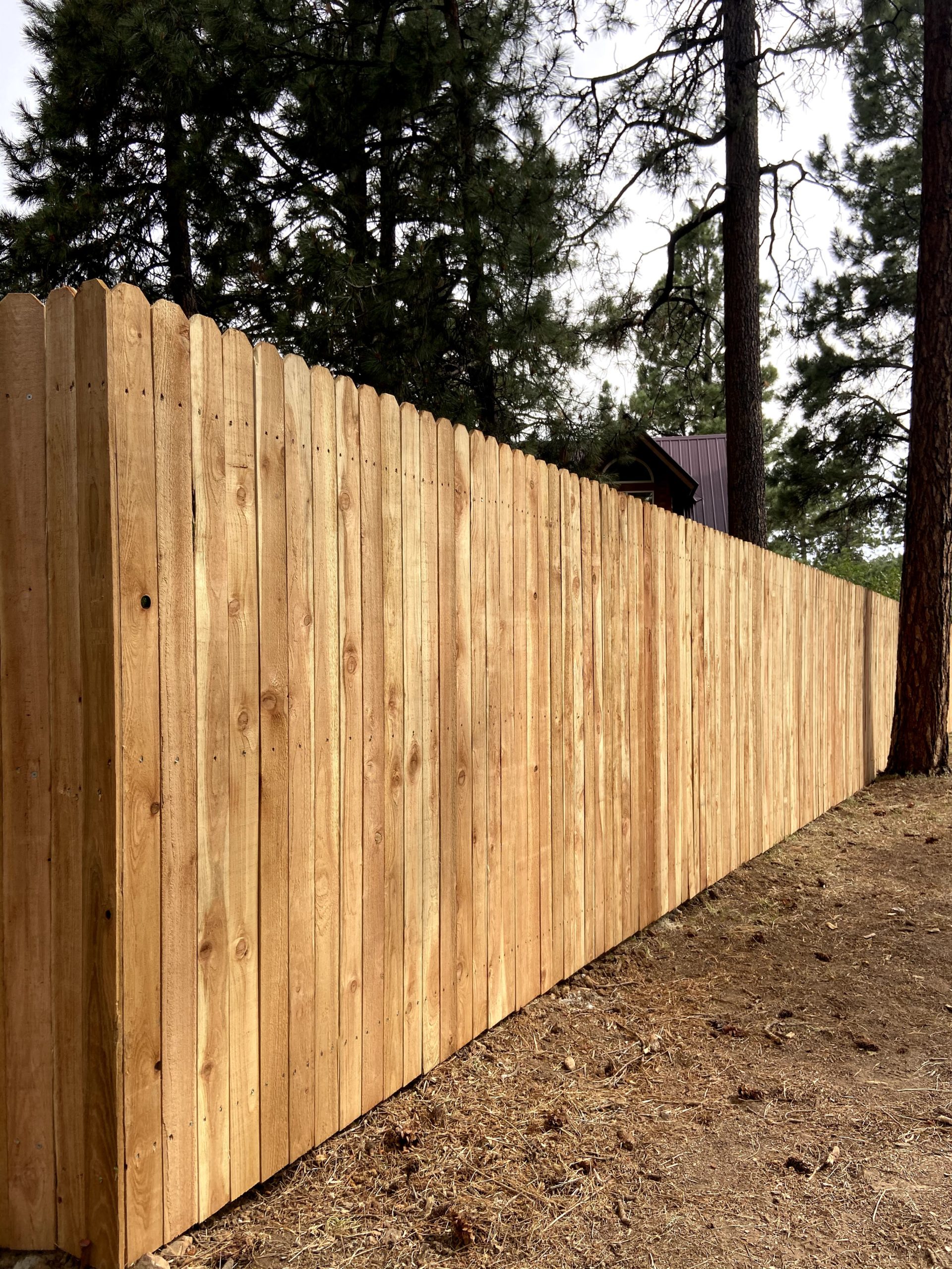 Privacy Wood fence Pagosa Colorado